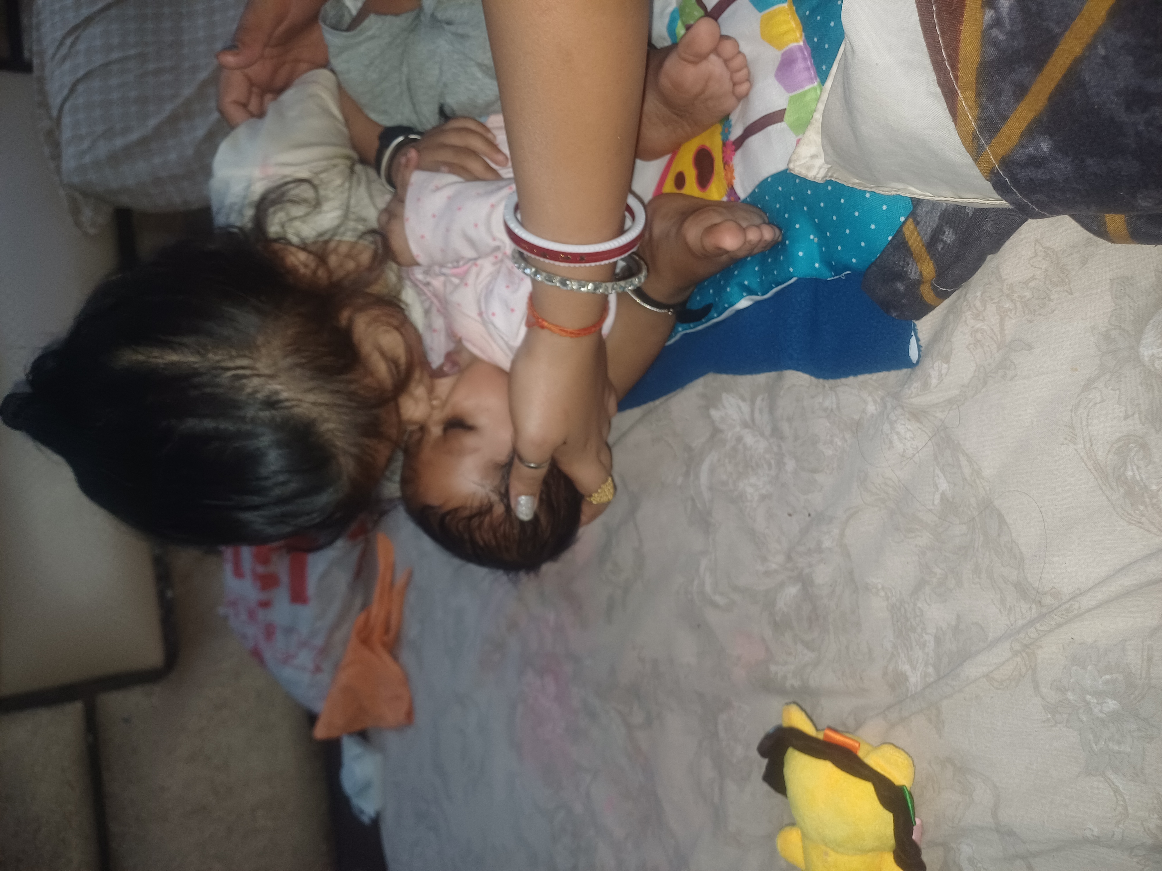 Kiss from lovely little Gollu uncle